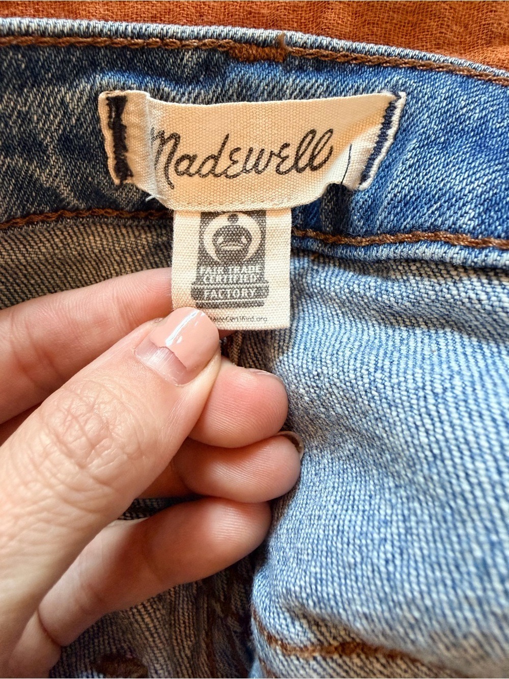 Madewell High Rise Slim Crop Boyjean Light Wash Jeans Size 30 - Picture 3 of 11